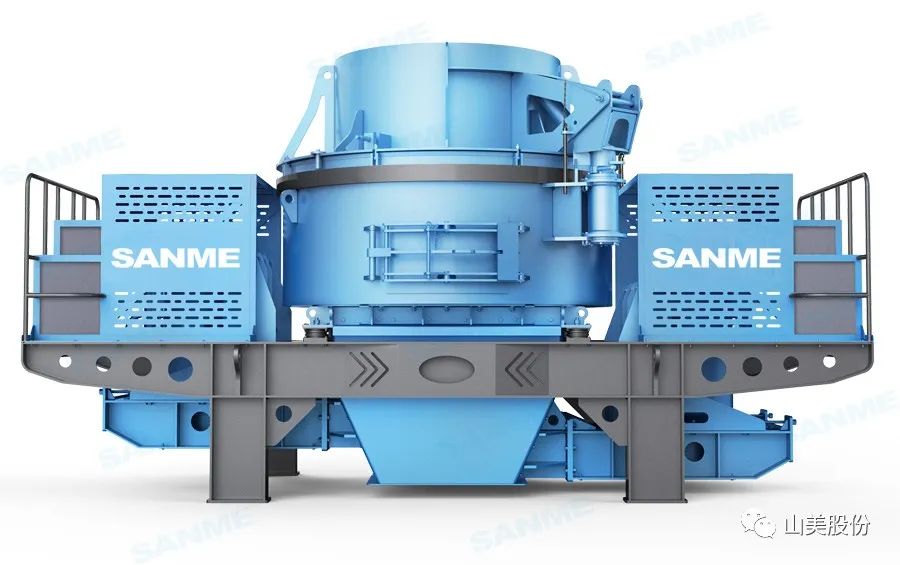 砂石協(xié)會報(bào)道！上海山美大進(jìn)料、大產(chǎn)量立式?jīng)_擊破碎機(jī)（制砂機(jī)）成功用于東方希望骨料生產(chǎn)線升級改造項(xiàng)目！